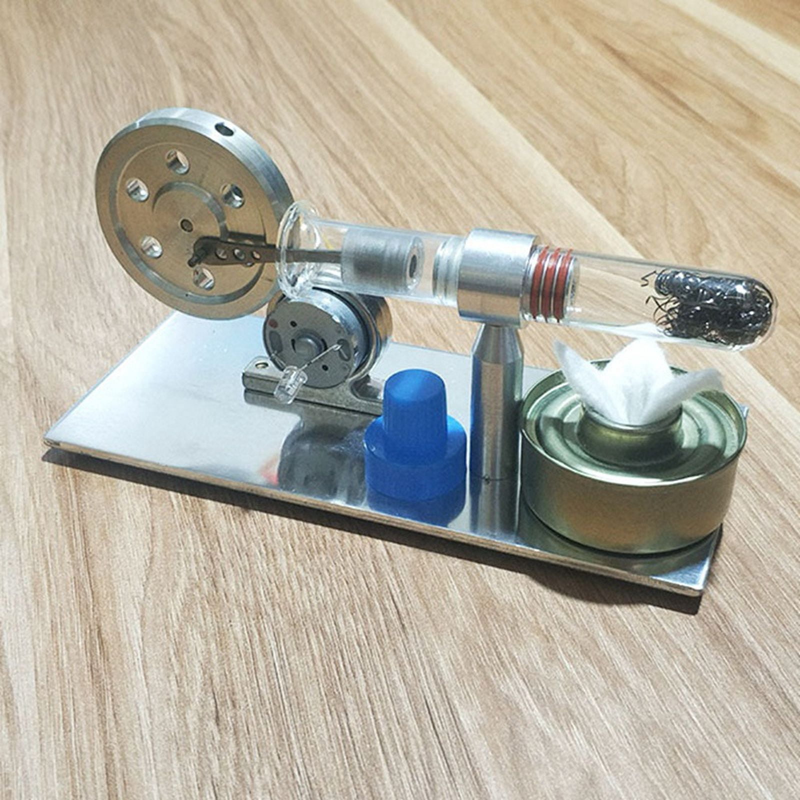Single Cylinder Model of Stirling Engine Steam Engine Model