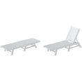 thumbnail image 2 of Paradise Chaises Longues Adirondack en Plastique pour Extérieur (Ensemble de 2), 2 of 9
