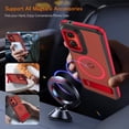 thumbnail image 4 of Funda GUAGUA para Moto G Stylus 5G 2024, 6.7 pulgadas, magnética, roja, 4 of 9