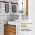 thumbnail image 4 of 4 in 1 Travel Dispenser, Leakproof Refillable Shower Bottles, Portable Travel Container with Sticker for Perfume Shampoo Conditioner (Gray), 4 of 9