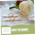 thumbnail image 5 of Ring Bearer Pillows Wedding Lace Ring Pillow for Ring Bearer Ring Holder for, 5 of 5