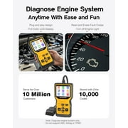 MOTOPOWER Car OBD2 Code Reader OBD2 Scanner Engine Fault Code Reader Diagnostic Scan Tool