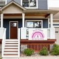 thumbnail image 5 of Breast Cancer Awareness Banner Backdrop Large Banner Decorations Yard Signs Indoor Outdoor Party Decorations 47x71 Inch, 5 of 8