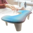 thumbnail image 6 of TOOYFUL Nail Arm Rest Manicure Tool Nail Tool Equipment Nail Art Hand Holder Soft Comfortable for Nails Techs Makeup Tool Manicurist Blue, 6 of 8