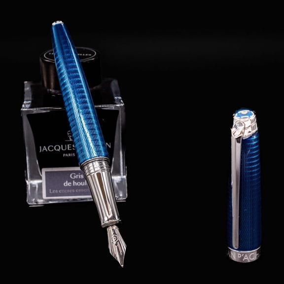 Caran D'Ache Leman V2 Fountain Pen - Grand Bleu