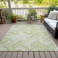 thumbnail image 6 of Addison Rugs Chantille Indoor/Outdoor Transitional Modern Green Washable Rectangle Rug, 5' x 7'6", 6 of 6