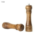 thumbnail image 2 of Bueautybox 2PCS Professional Salt and Pepper Grinder Set – Premium Wooden Salt and Pepper Shakers Spice Mill Adjustable Coarseness, 2 of 7