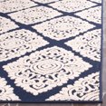 thumbnail image 4 of SAFAVIEH Cottage Collection COT907A Navy / Creme Rug, 4 of 6