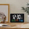 thumbnail image 2 of Tuya WiFi escritorio reloj calendario termómetro inteligente higrómetro con digital, 2 of 8