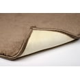 thumbnail image 3 of 1-2 Pack Walburg Home Memory Foam Micro Bath Mats - 4 Colors - Grey - Size: 20" x 34" Inches (Pack of 1), 3 of 3