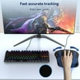 thumbnail image 4 of TECKNET BASICS Mouse Pad with Wrist Support, Ergonomic Gaming Mouse Pad for Pain Relief, Non-Slip Waterproof Desk Pad for Office, Study & Laptop, Black, 4 of 8
