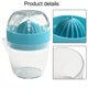 thumbnail image 3 of 1pc 100*70mm Manual Citrus Juicer With Pour Spout Lemon Orange Hand Press Fresh Fruit Juice Kitchen Dining Tools Parts, 3 of 11