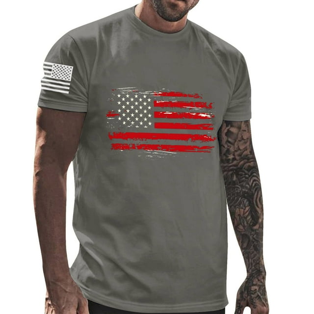Tops para hombre, blusas y camisas de cuello redondo y manga corta para hombre, jersey informal con cuello redondo estampado para hombre, pantalones cortos deportivos para fitness, blusa de algodón y