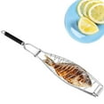 thumbnail image 3 of simhoa Stainless Steel Barbecue Net BBQ Grill Cooking Double 730mm, 3 of 8