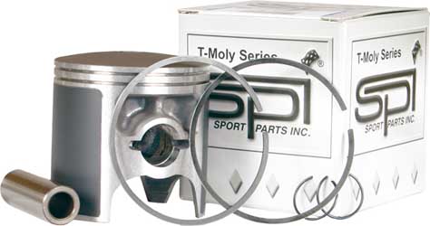 フラワーB ブルーグレイ Sports Parts Inc Hyperdryve Piston Kit Standard Bore 85.00mm  SM-109730