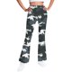 thumbnail image 2 of Pantalones largos con estampado de camuflaje para niñas, forro polar cálido, leggings casuales ligeramente acampanados, traje para niñas de 5 a 16 años., 2 of 6