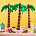 thumbnail image 4 of WGRLIT 3 Pack Inflatable Palm Tree Decor for Tropical Pool Party Entryway, Table, 35 In, 4 of 5