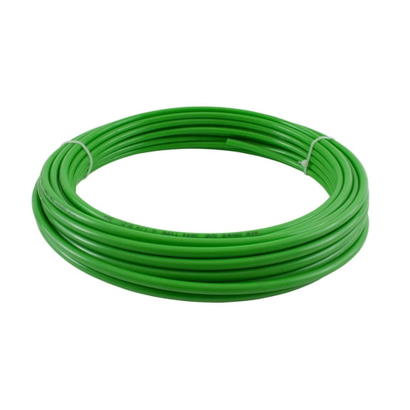 1/2" OD x 50' Green SAE J844 Nylon Air Brake Tubing DOT Approved | Pneumatic Nylon Air Line Hose for Air Brake System