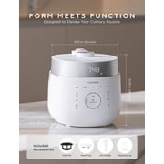 CUCKOO Twin Pressure Rice Cooker 6-Cup Uncooked / 12-Cup Cooked with Induction Heating Technology, 20 Menu Modes with Voice Guide, Versatile Rice Maker Multi-Cooker & Pressure Cooker (CRP-LHTR0609FW)