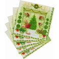 thumbnail image 2 of Caspari Serviettes de Cocktail en Papier pour Véranda d'Hiver - 20 par Paquet, 2 of 6