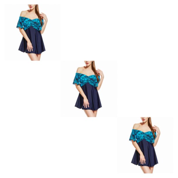 Qarigey Trajes De Baño Mujer Cómodos - Para Días Largos En La Piscina Trajes De Baño Transpirables Para Mujer Trajes De Baño Traje De Type1 NO1