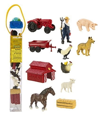 Down On The Farm Toob Mini Figures Safari Ltd NEW Toys Educational Figurines 