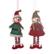 thumbnail image 4 of Colgante de muñeco de elfo y Ángel de Navidad, decoraciones para árbol de Navidad, regalo de Año Nuevo 2023, adornos de Navidad para el hogar, 2024, 4 of 5