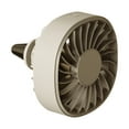 thumbnail image 5 of USB Car Fan with Colorful Lights 360 Rotatable Portable Clip On Mininature Coolers Quiet Vent Boosters for Car Trucks Suvs, 5 of 9