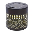 thumbnail image 2 of HCBY Decorative Solar Wall Lights with Mandala Theme, Metal Waterproof Step Lights for Outdoor Garden, Solar Powered Fence Lamp for Patio Deck, Backyard Porch Post Lighting, 2 of 9