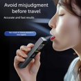 thumbnail image 2 of Controlador portátil Drunk Breath Alcohol Tester recargable digital sin contacto, 2 of 7
