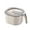White, variant on ABCISI Seasoning Box With Lid, 4 Compartments Seasoning Rack Spice Pots with Handle and 4 Spoons Home Kitchen Condiment Jars for Sugar Salt Pepper(BLUE)