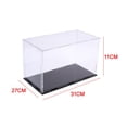 thumbnail image 3 of Caja de exhibición portátil, modelo de caja de exhibición, protección a prueba de polvo, organización de almacenamiento de exhibición , 31x27x11cm Macarena Estuche de muestra, 3 of 8