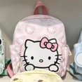 thumbnail image 1 of Mochila escolar Sanrio de dibujos animados para niños, bolso de estudiante My Melody lindo, mochila de alta capacidad, Kuromi, bolso de hombro Doble, 1 of 4