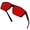 J04 - Black Frame Red Sleeping Lens, variant on KANASTAL Blue Light Glasses Women Blue Light Blocking Glasses Men Bluelight Anti Glare Filter Gaming Computer Screen TV UV400 - Black Frame Clear Lens
