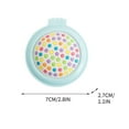 thumbnail image 2 of mtvxesu Candy Color Folding Comb Portable Solid Color Makeup Mirror Massage Comb Sale, 2 of 5