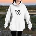 thumbnail image 2 of XXWXYD Youth Hoodie Sweatshirt Boys Girls Fleece Pullover Top Fashion Kids Teen Casual Winter Warm Cozy Loungewear Streetwear Everyday Outerwear, 2 of 7