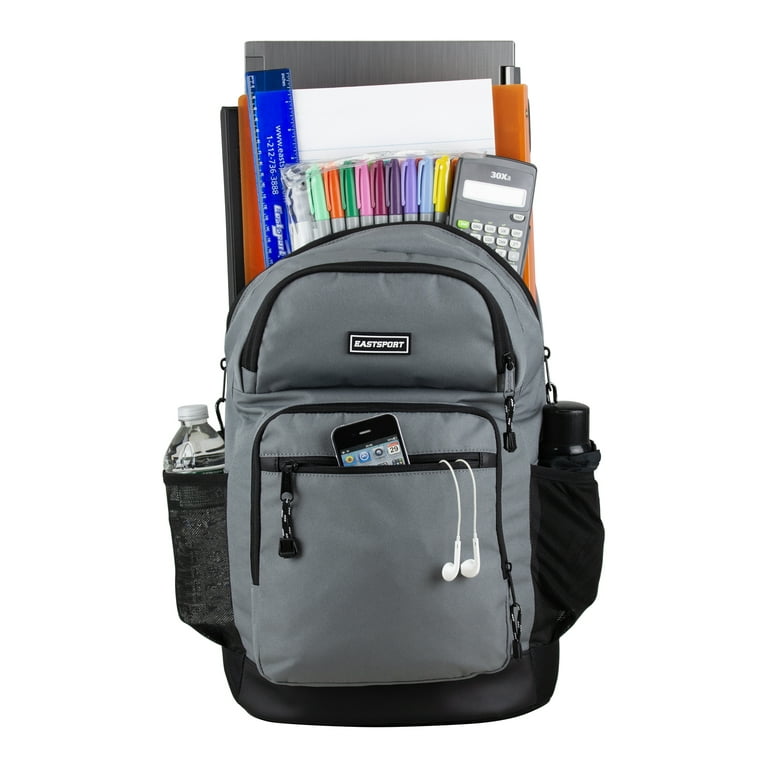 Eastsport Essential Backpack, Ash Grey - Walmart.com