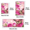 thumbnail image 4 of YIMEIS Valentine's Day Roses Kitchen Mat Washable Non-Skid Absorbent Runner Rugs 16''24'' - 1 Pc Recommended for Kitchen Sink Front/Floor, Suitable for All Age Groups, 4 of 10