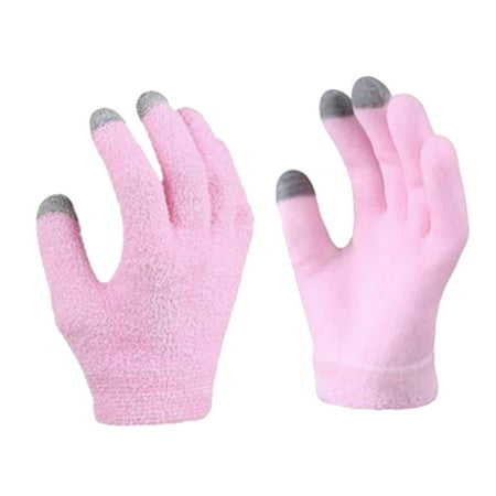 

Work Gloves 1 Pairs Gel Screen Gloves Mittens Kids Dry Hand Gloves Kids Touchscreen Gloves Hand Beauty Gaming Finger Cover Gloves Moisturizing Bath Daily Use Yarn Skin Gel