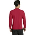 thumbnail image 2 of Port & Co PC381LS Long Sleeve Performance Blend Tee, Red - Large, 2 of 6
