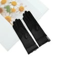 thumbnail image 5 of Unique Bargains 1 Pair Sunblock Mittens Leaf Sun Block Driving Gloves for Women Black, 5 of 5