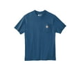thumbnail image 3 of Carhartt Mens CARHARTT WORKWEAR T-SHIRT K87, Stream Blue, M, 3 of 3