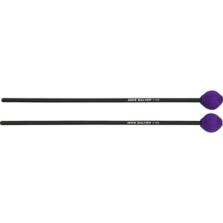 Balter Mallets Contemporary Series Black Birch Marimba Mallets Black Birch Purple Yarn Hard