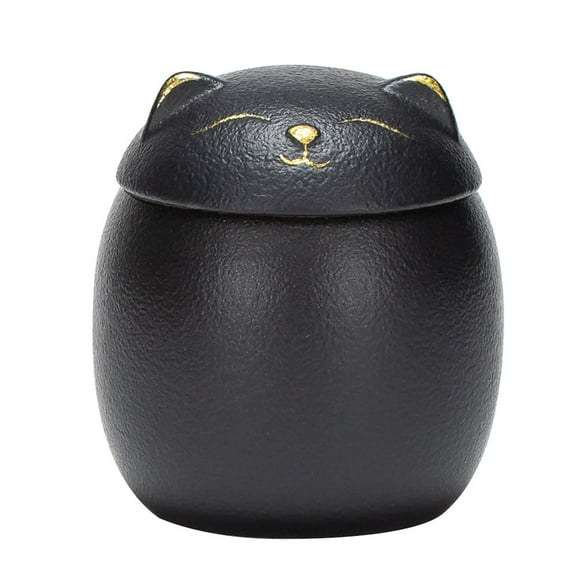 Jar Tea Ceramic Canister Storage Container Cat Kitchen Canisters Cookie Coffee Food Containers Jars Sugar Salt Candy