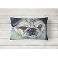 thumbnail image 2 of Carolines Treasures 7422PW1216 Pug Coussin Décoratif en Tissu, 2 of 3