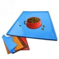 thumbnail image 1 of Waterproof Pet Feeding Silicone Mat for Food Water Drinking Dish Bowl, 1 of 8