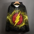 thumbnail image 4 of Unisex The Flash Hoodies 3D Printed Pullover Hooded Sweatshirt with Pocket for Mens Womens, 4 of 8