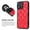 Red, variant on Dteck For iPhone 11 Pro Max (6.5 inch) Case,Hybrid Slim Shockproof PU Leather Camera Protector Cover,Blue
