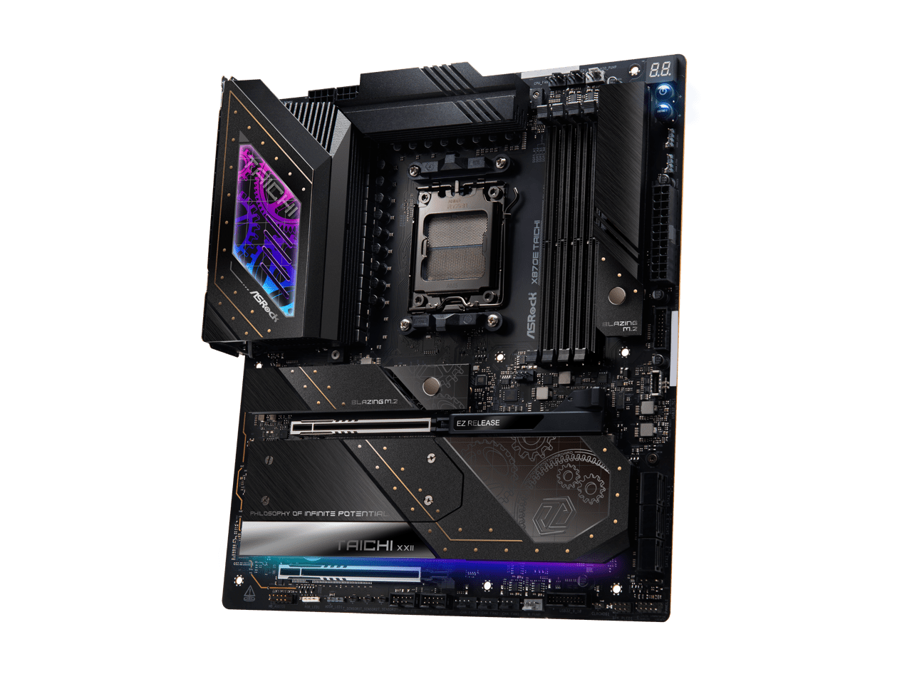 ASRock X870ETaichi X870E Taichi EATX Motherboard AMD Ryzen AM5 DDR5