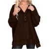 thumbnail image 7 of Admvng Womens Sweatshirt Fall Oversized Sweatshirts Crewneck Fleece Casual Pullover Sweaters Outfits Sweatshirt，Size S-2XL, 7 of 7